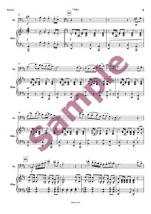 Tango für Cello Solo und Klavier – Bild 4