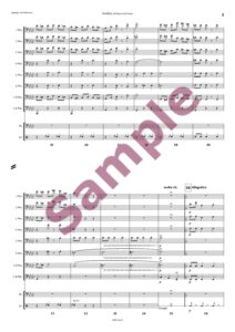 "Glücklich ist, wer vergisst" Highlights aus der Operette "Die Fledermaus" für 8 Posaunen – Bild 4