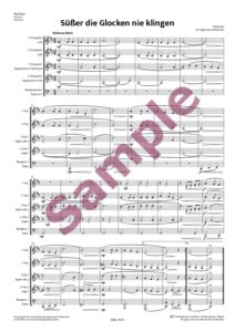Süßer die Glocken nie klingen (für Blechbläserquintett) - Image 2