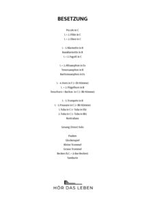 Ob blond, ob braun, ich liebe alle Frau'n für Solo-Gesang und Blasorchester - Image 2