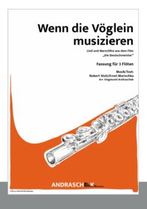 Wenn die Vöglein musizieren für 3 Flöten