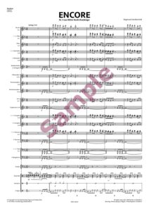 Encore (Swing für Blasorchester) – Bild 3