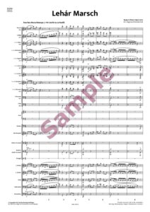 Lehár Marsch für Großes Orchester – Bild 2