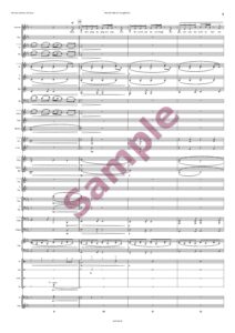 Niemals habe ich mir gedacht… (Ballade für Sologesang und Blasorchester) – Bild 5