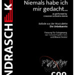 Niemals habe ich mir gedacht… (Ballade für Sologesang und Blasorchester)